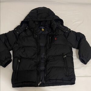 Polo by Ralph Lauren Black Kids Puffer Jacket